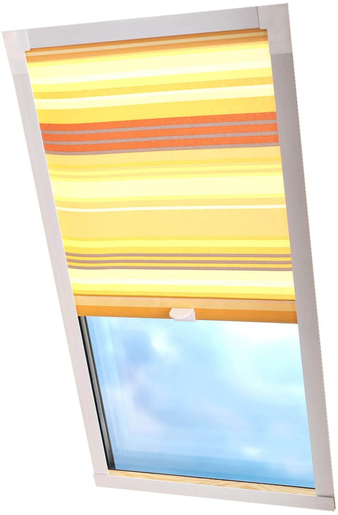 Liedeco Dachfensterrollo »Dekor«, Lichtschutz, in Führungsschienen, Dachfensterrollo Dekor Liedeco Dachfensterrollo »Dekor«, Lichtschutz, in Führungsschienen, Dachfensterrollo Dekor von LIEDECO