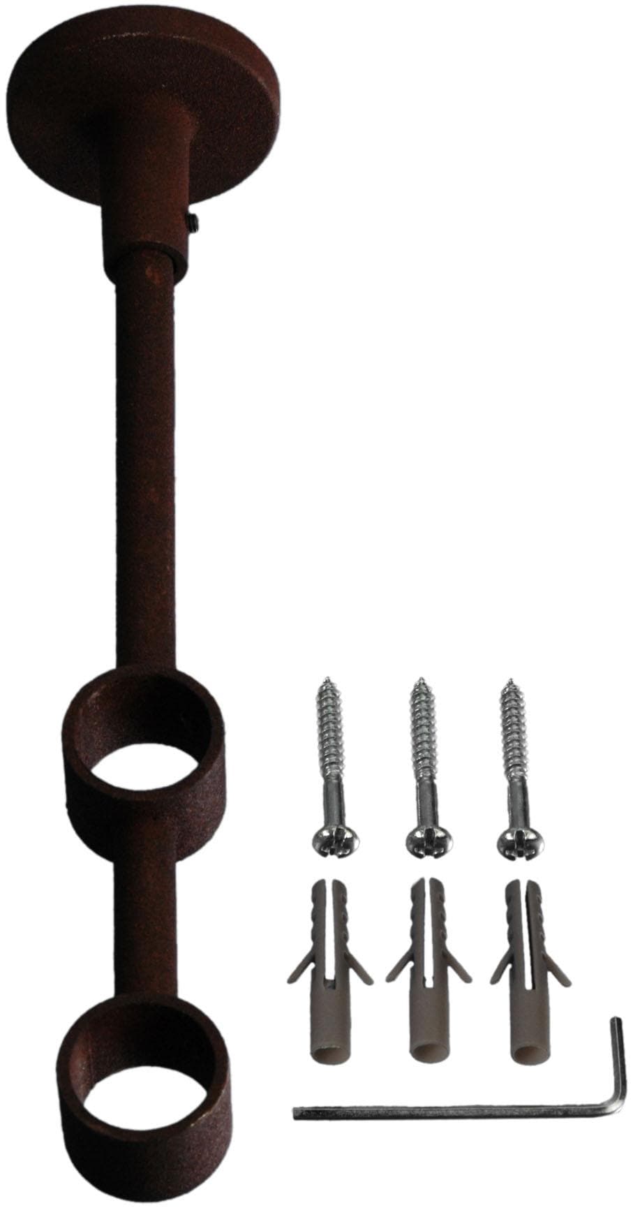 Liedeco Doppelträger, (1 St.), für Gardinenstangen Ø 20 mm Liedeco Doppelträger, (1 St.), für Gardinenstangen Ø 20 mm von LIEDECO