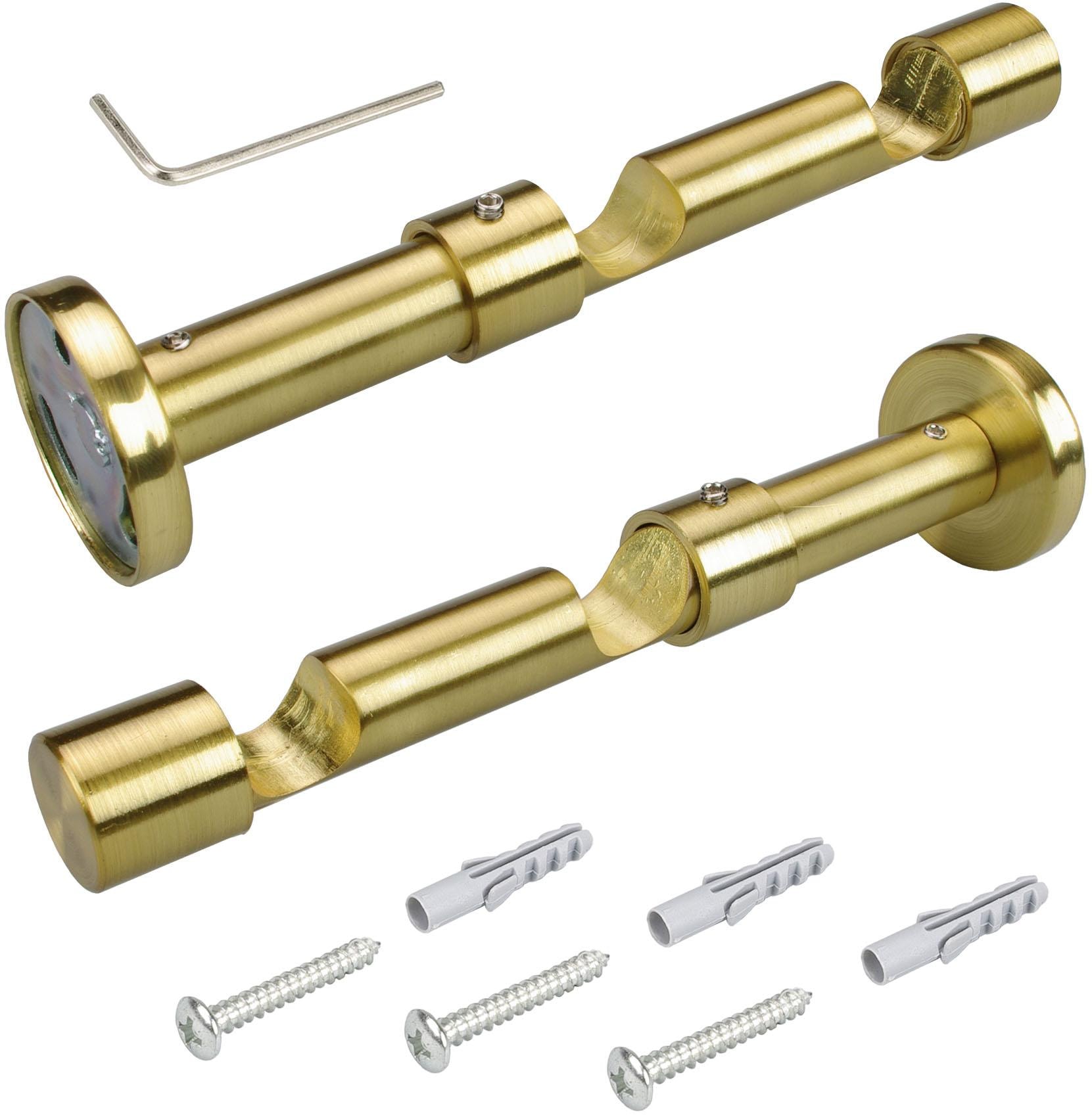 Liedeco Doppelträger, (1 St.), für Gardinenstangen Ø 16 mm Liedeco Doppelträger, (1 St.), für Gardinenstangen Ø 16 mm von LIEDECO