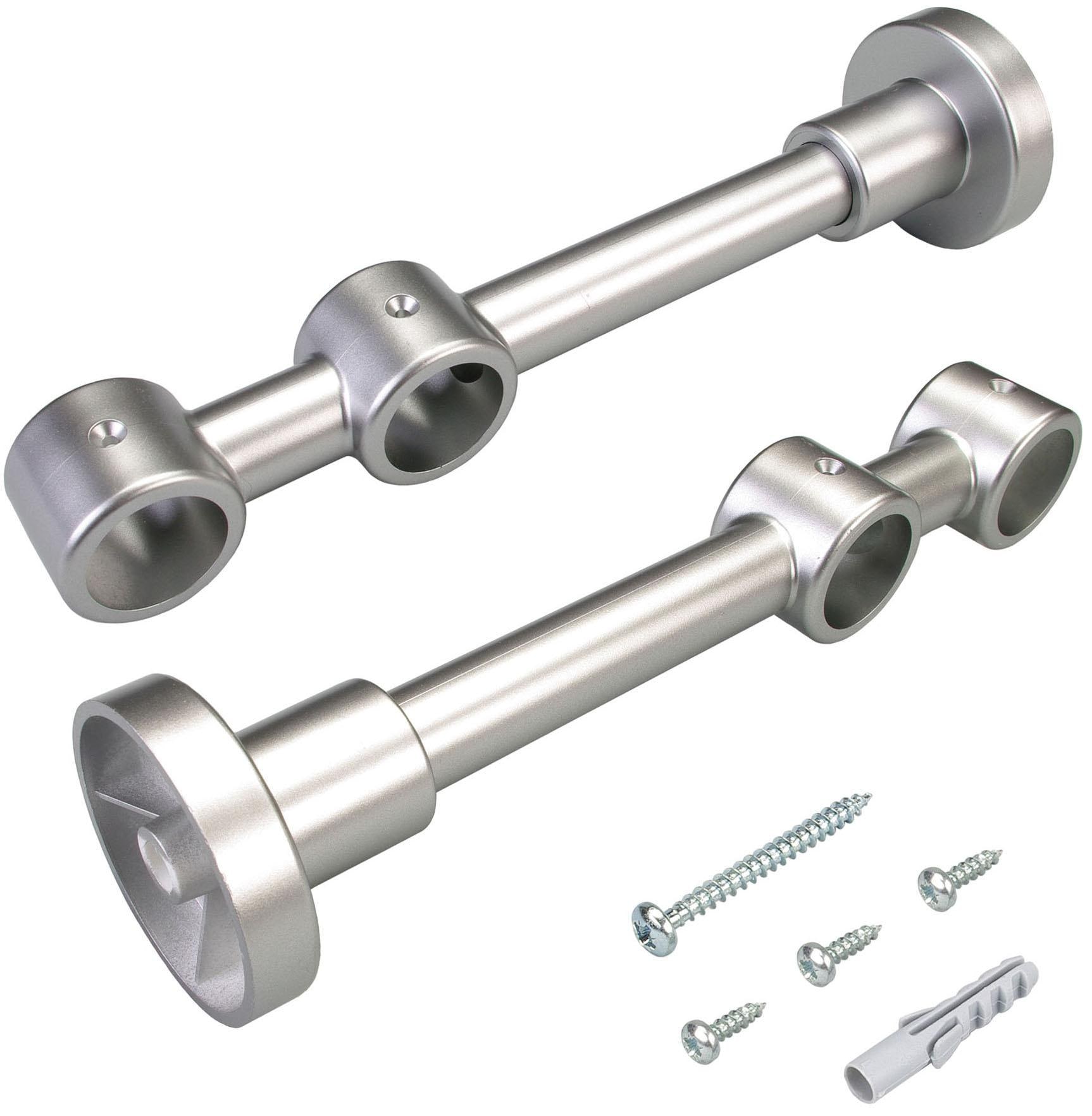 Liedeco Doppelträger, (1 St.), für Gardinenstangen Ø 20 mm Liedeco Doppelträger, (1 St.), für Gardinenstangen Ø 20 mm von LIEDECO