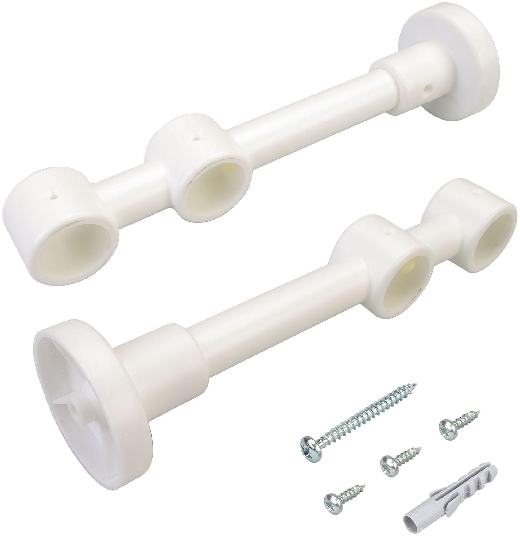 Liedeco Doppelträger, (1 St.), für Gardinenstangen Ø 20 mm Liedeco Doppelträger, (1 St.), für Gardinenstangen Ø 20 mm von LIEDECO