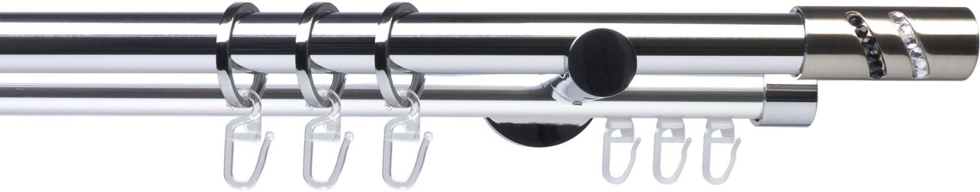 Liedeco Gardinenstange »Fertigstilgarnitur 20 mm Piano Boston«, 2 läufig-läufig, Fixmass, Gardinenstange Komplett Liedeco Gardinenstange »Fertigstilgarnitur 20 mm Piano Boston«, 2 läufig-läufig, Fixmass, Gardinenstange Komplett von LIEDECO