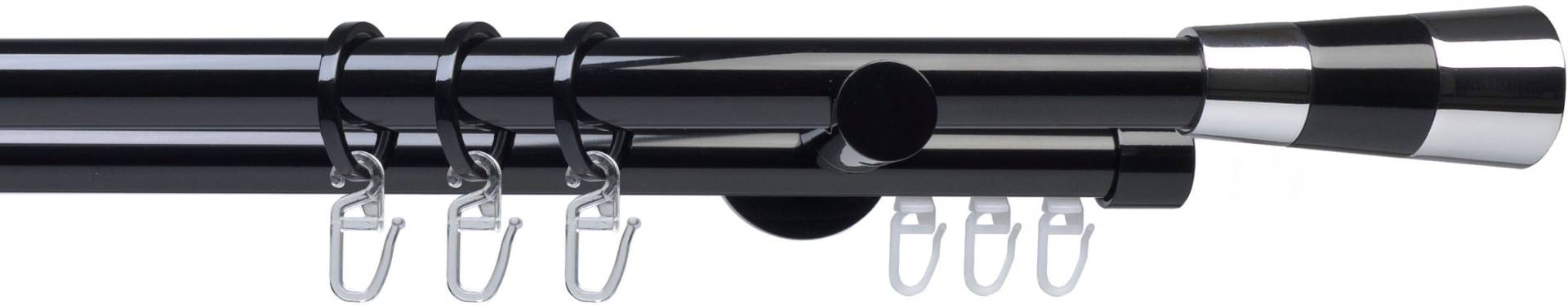 Liedeco Gardinenstange »Fertigstilgarnitur 20 mm Piano Granada«, 2 läufig-läufig, Fixmass, Gardinenstange Komplett Liedeco Gardinenstange »Fertigstilgarnitur 20 mm Piano Granada«, 2 läufig-läufig, Fixmass, Gardinenstange Komplett von LIEDECO