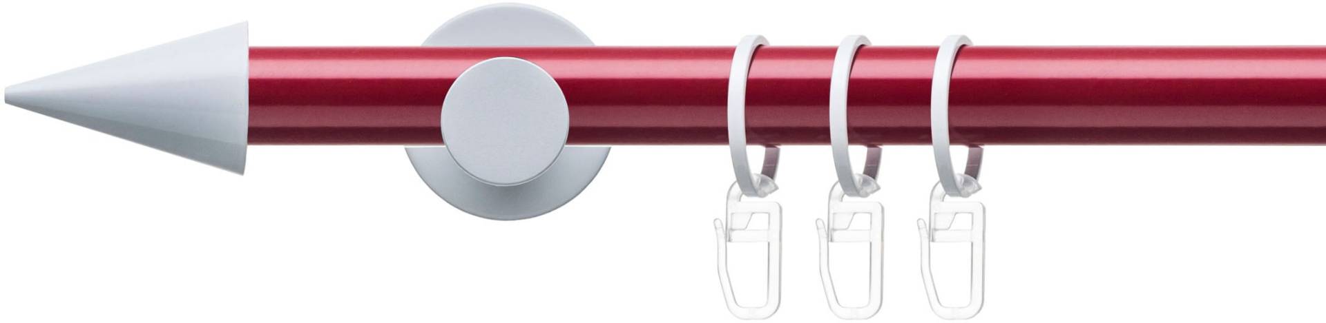 Liedeco Gardinenstange »Fertigstilgarnitur 20 mm Power Celebration Spitze«, 1 läufig-läufig, Fixmass, Gardinenstange Komplett, Farbkombination Liedeco Gardinenstange »Fertigstilgarnitur 20 mm Power Celebration Spitze«, 1 läufig-läufig, Fixmass, Gardinenstange Komplett, Farbkombination von LIEDECO