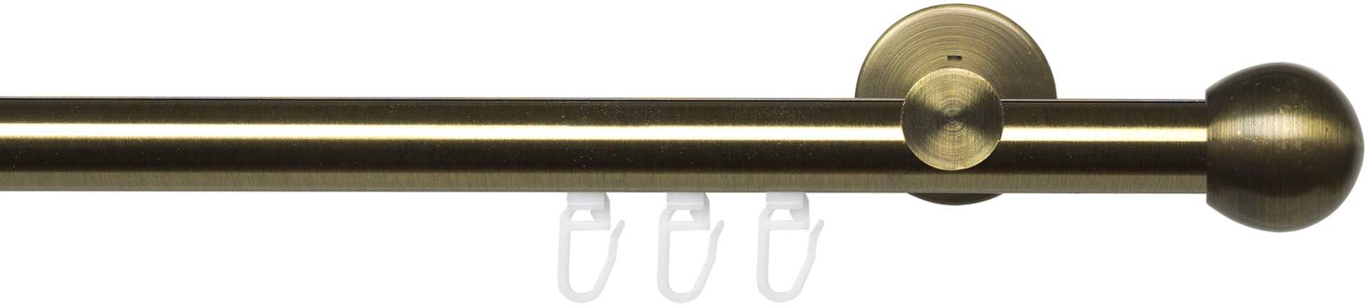 Liedeco Gardinenstange »Innenlaufgarnitur 20 mm Blues Kugel«, 1 läufig-läufig, Fixmass, Gardinenstange Komplett Liedeco Gardinenstange »Innenlaufgarnitur 20 mm Blues Kugel«, 1 läufig-läufig, Fixmass, Gardinenstange Komplett von LIEDECO