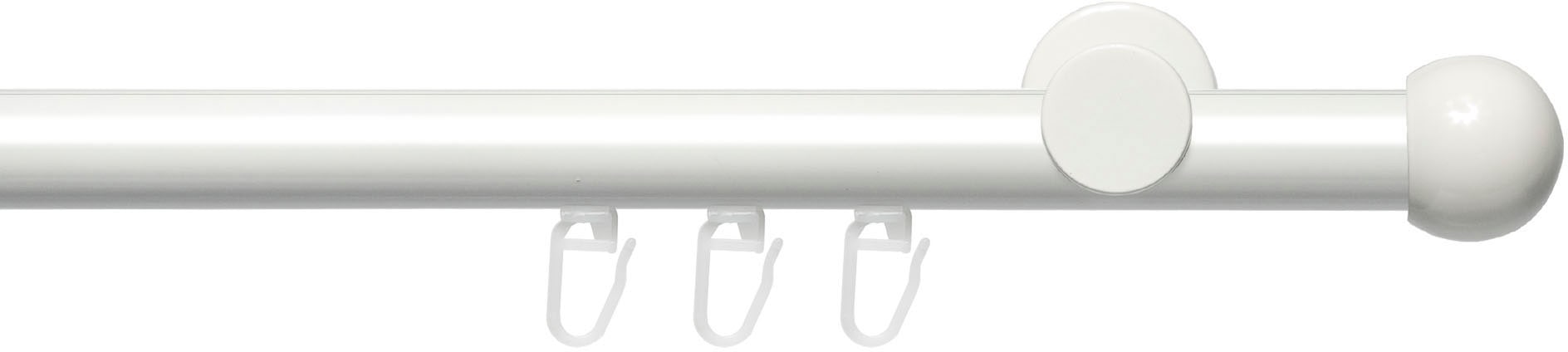 Liedeco Gardinenstange »Innenlaufgarnitur 20 mm Power Kugel«, 1 läufig-läufig, Fixmass, Gardinenstange Komplett Liedeco Gardinenstange »Innenlaufgarnitur 20 mm Power Kugel«, 1 läufig-läufig, Fixmass, Gardinenstange Komplett von LIEDECO
