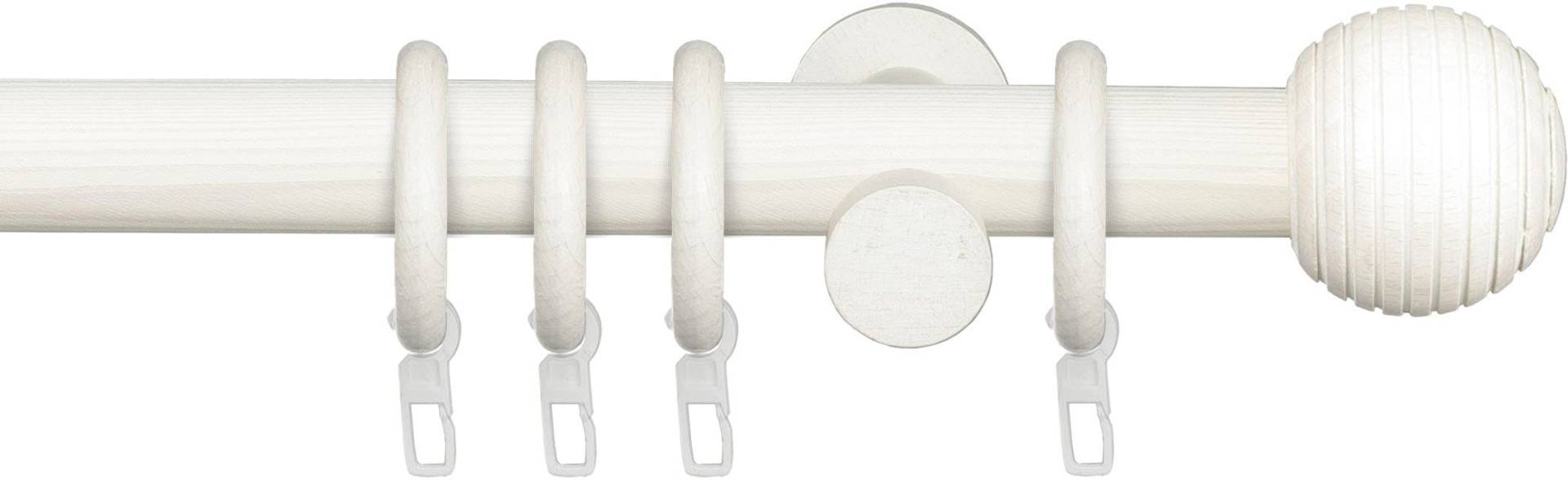 Liedeco Gardinenstange »Stilgarnitur 28 mm Kugel-Streifen«, 1 läufig-läufig, Fixmass, Gardinenstange Komplett Liedeco Gardinenstange »Stilgarnitur 28 mm Kugel-Streifen«, 1 läufig-läufig, Fixmass, Gardinenstange Komplett von LIEDECO