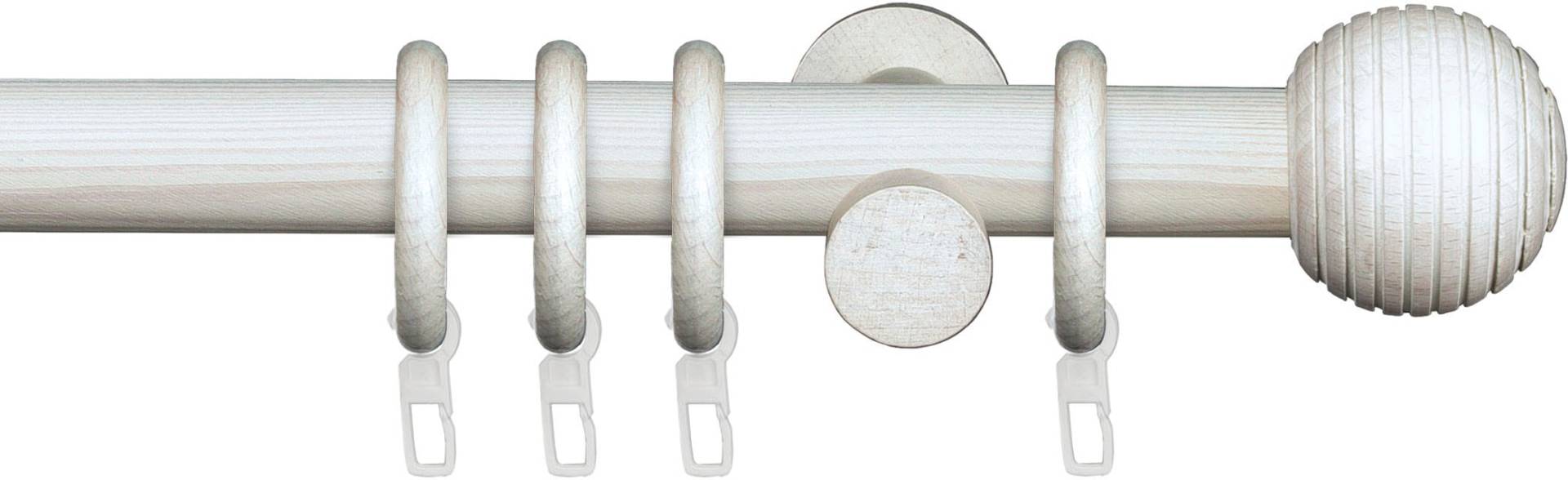Liedeco Gardinenstange »Stilgarnitur 28 mm Kugel-Streifen«, 1 läufig-läufig, Fixmass, Gardinenstange Komplett Liedeco Gardinenstange »Stilgarnitur 28 mm Kugel-Streifen«, 1 läufig-läufig, Fixmass, Gardinenstange Komplett von LIEDECO