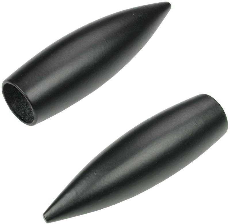 Liedeco Gardinenstangen-Endstück »Bullet«, (Set, 2 St.), für Gardinenstangen Ø 16 mm von LIEDECO