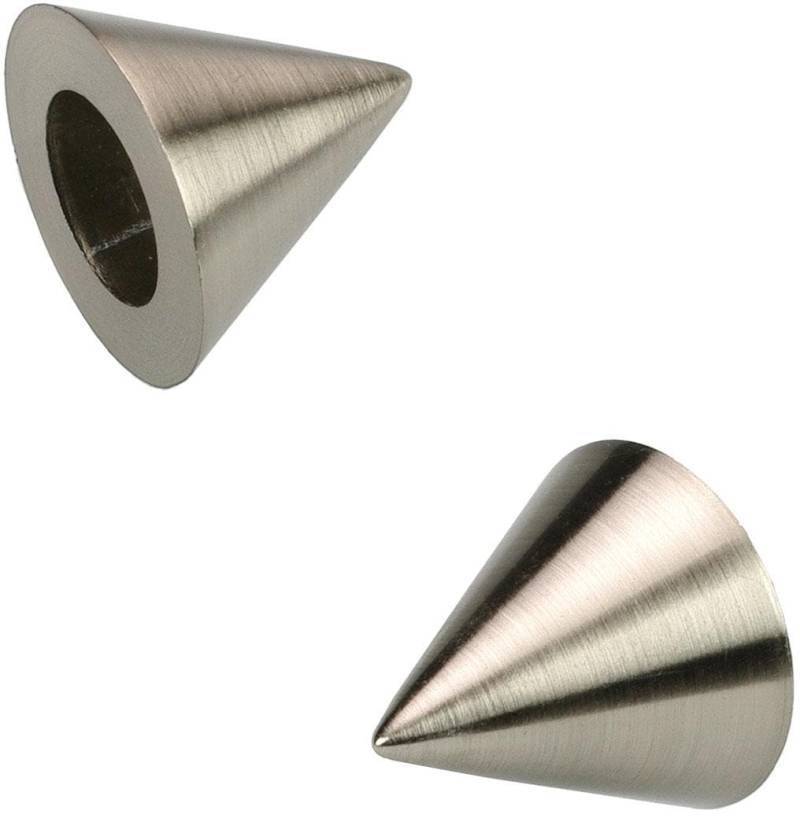 Liedeco Gardinenstangen-Endstück »Cone«, (Set, 2 St.), für Gardinenstangen Ø 16 mm von LIEDECO