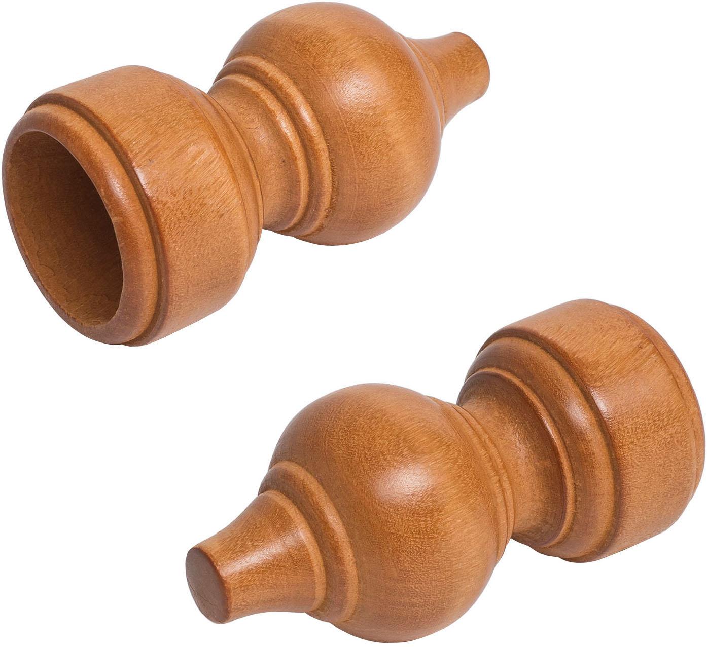 Liedeco Gardinenstangen-Endstück, (Set, 2 St.), für Gardinenstange Ø 28 mm von LIEDECO