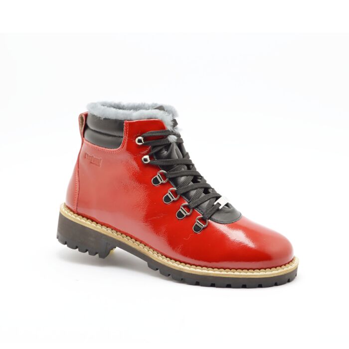 Damen Schnürstiefelette von Lienhard im Retrolook rot Damen Schnürstiefelette von Lienhard im Retrolook rot von Lienhard