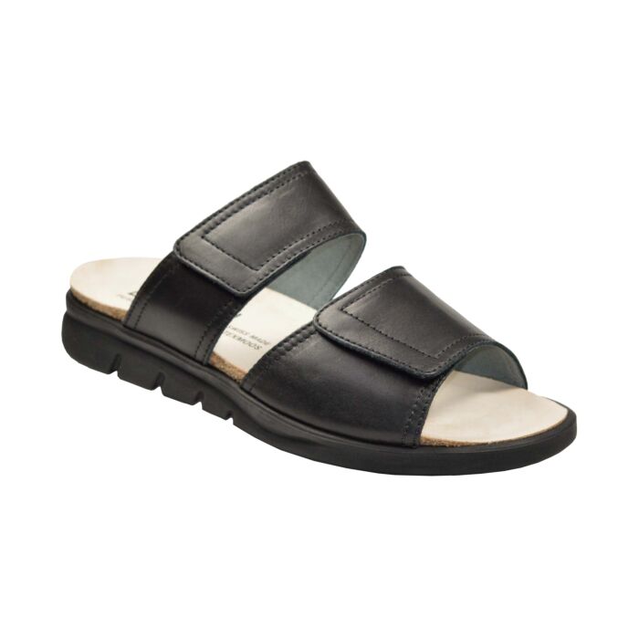 Lienhard Pantolette Nappaleder & Klettverschluss schwarz Lienhard Pantolette Nappaleder & Klettverschluss schwarz von Lienhard