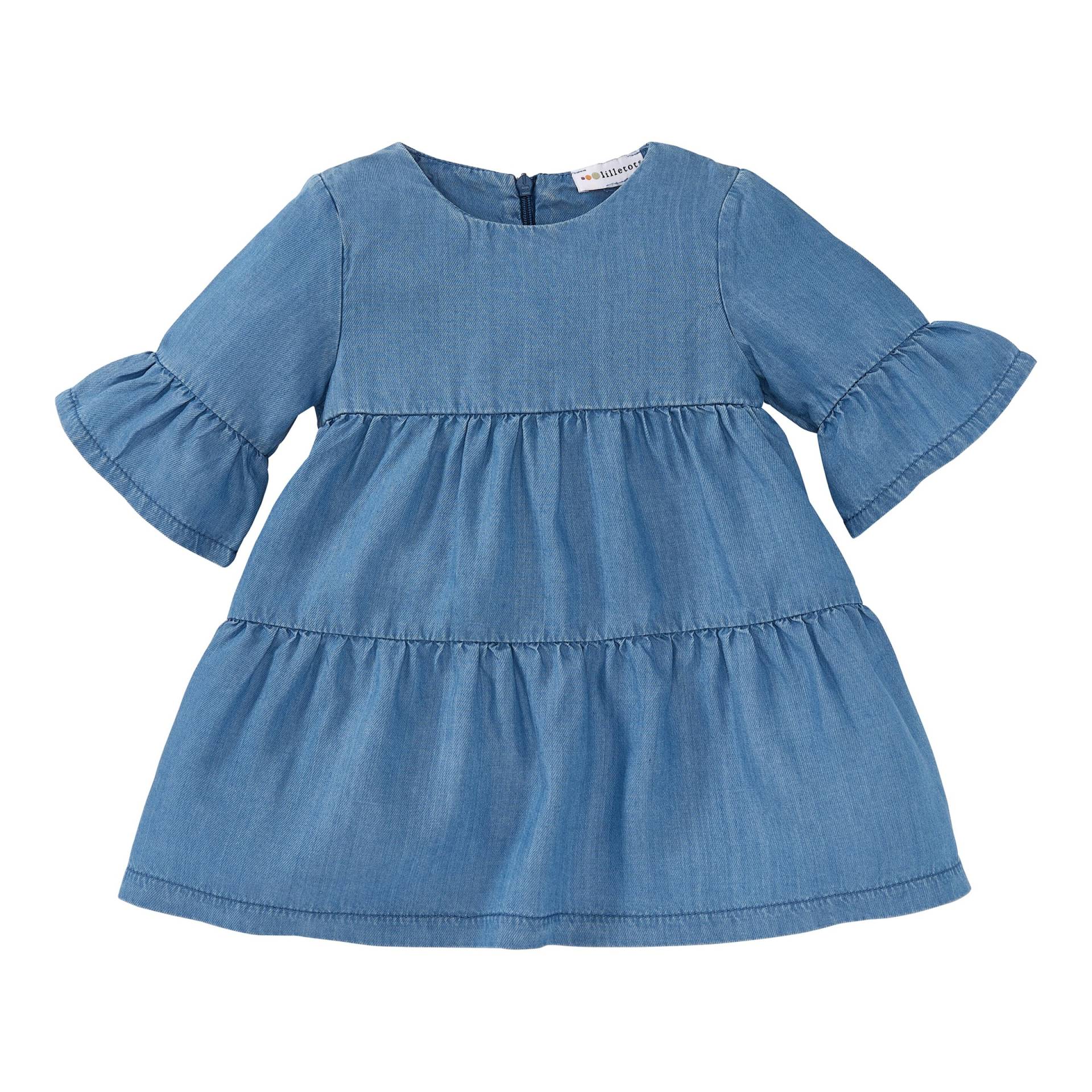 Jeans-Kleid kurzarm von Lilletots