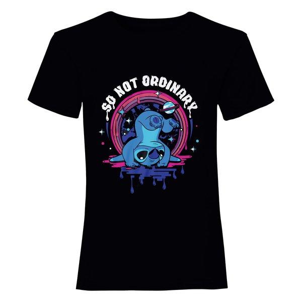 Not Ordinary Tshirt Damen Schwarz XXL von Lilo & Stitch