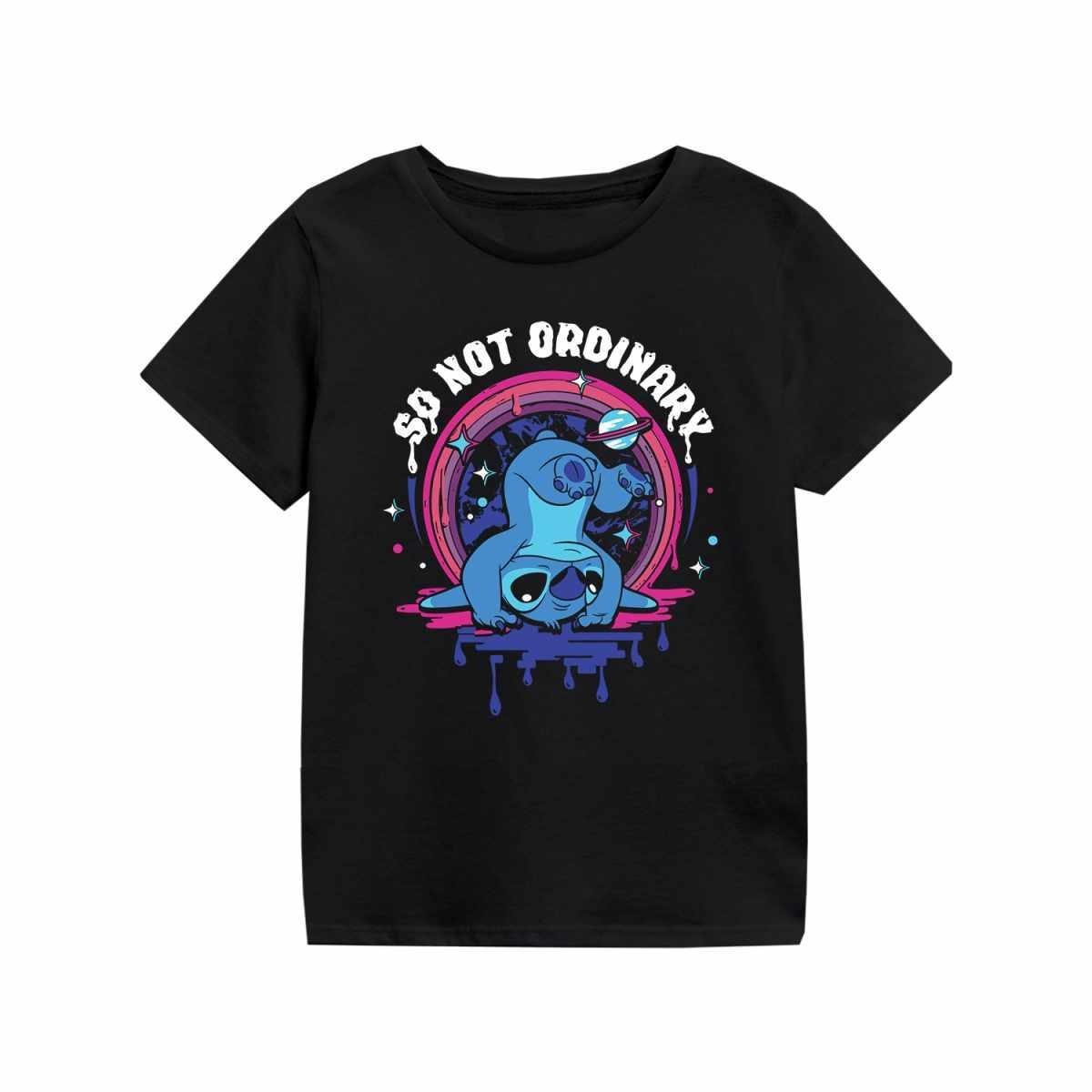 So Not Ordinary Tshirt Jungen Schwarz 140/146 von Lilo & Stitch