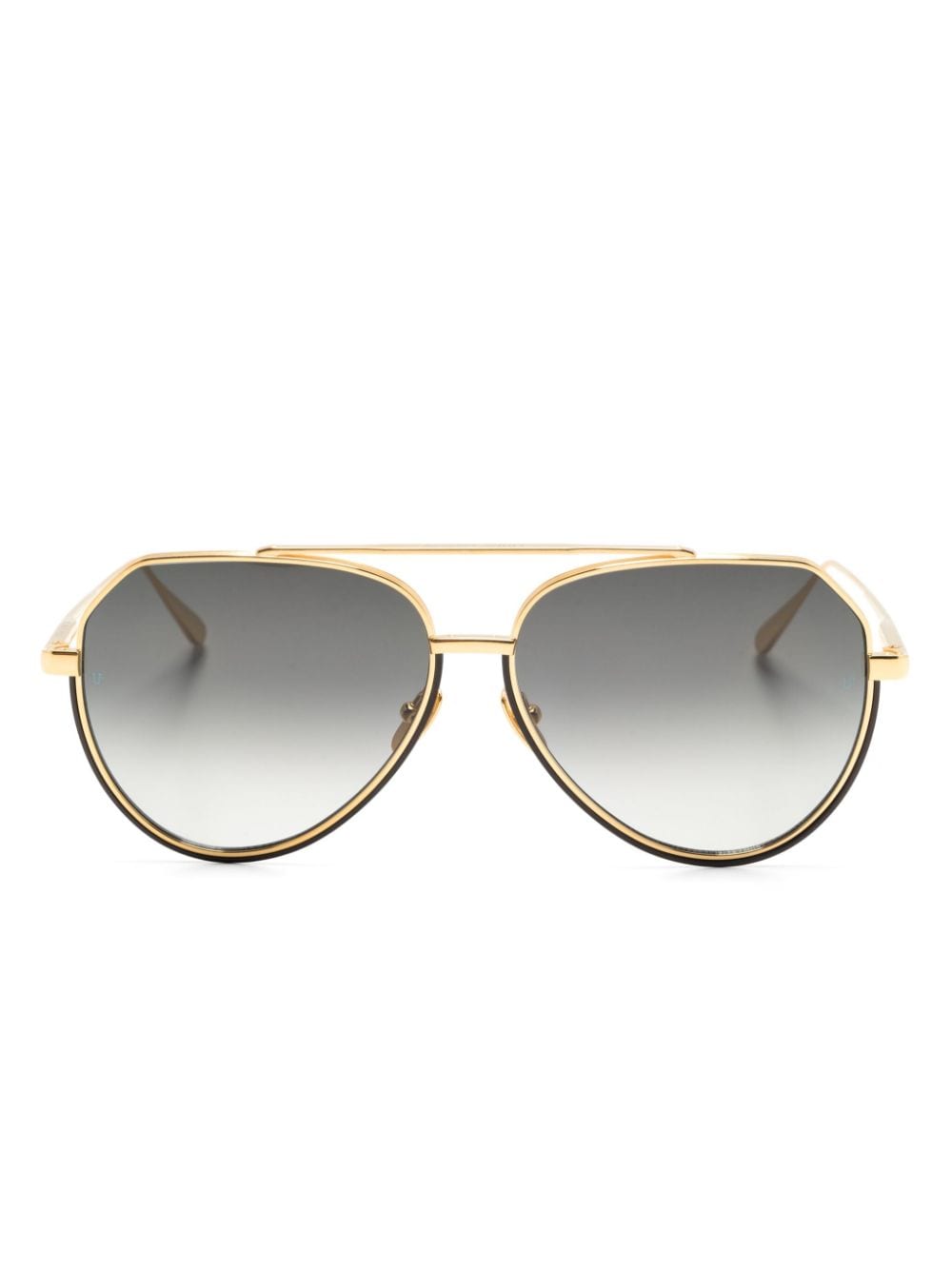 Linda Farrow Bayer sunglasses - Gold von Linda Farrow