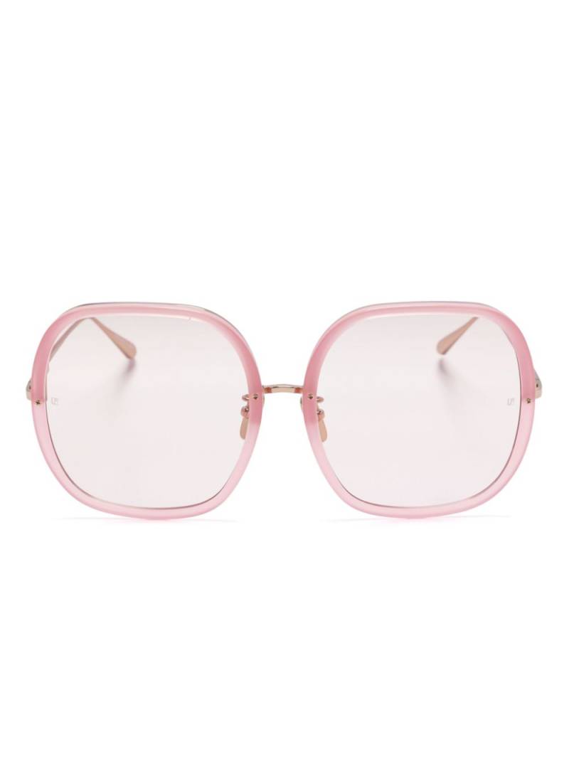 Linda Farrow Celia sunglasses - Pink von Linda Farrow