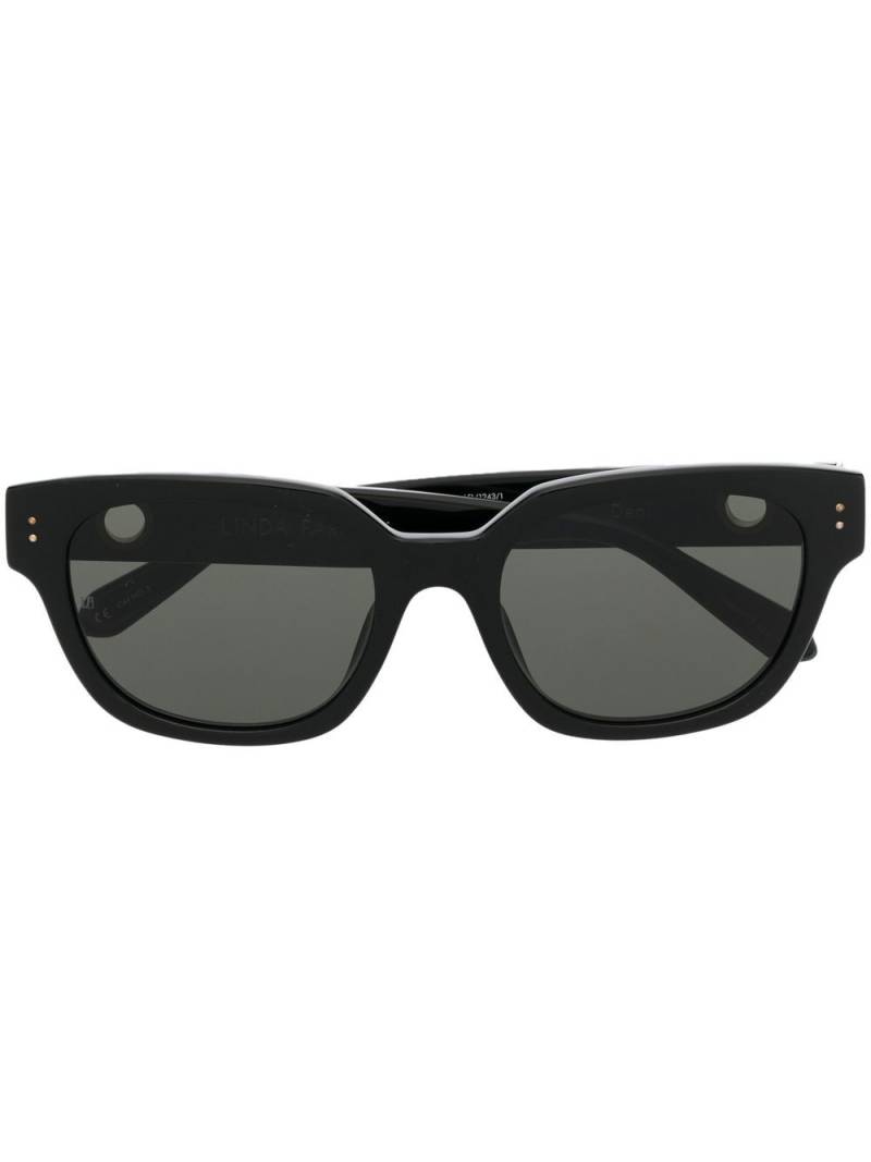 Linda Farrow Danny D-frame sunglasses - Black von Linda Farrow