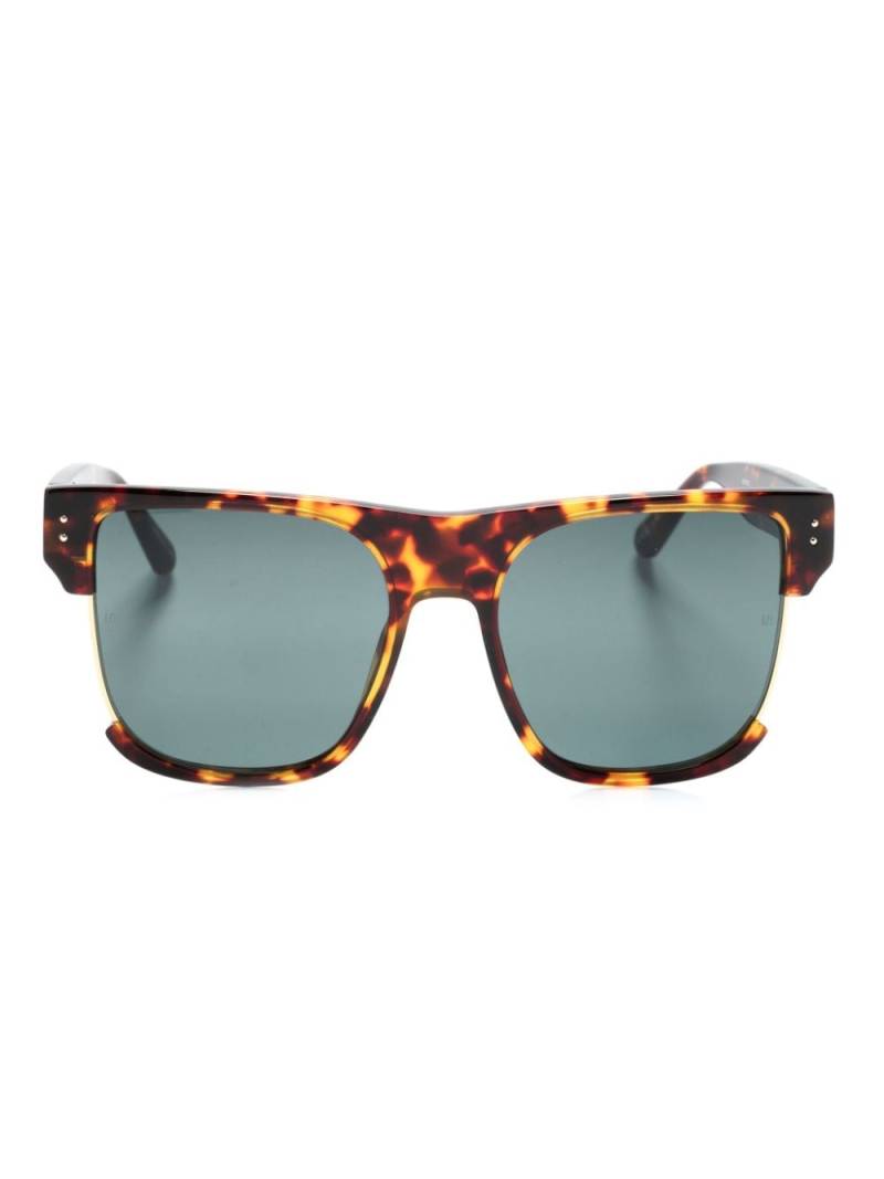 Linda Farrow Lomas square-frame sunglasses - Brown von Linda Farrow