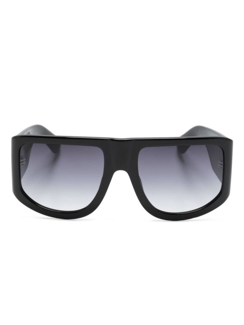 Linda Farrow Nué oversize-frame sunglasses - Black von Linda Farrow