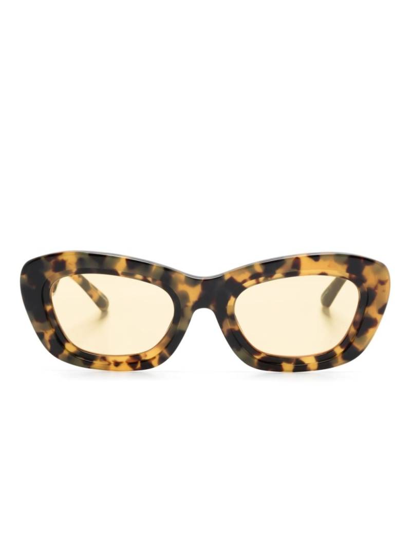 Linda Farrow Rania sunglasses - Yellow von Linda Farrow