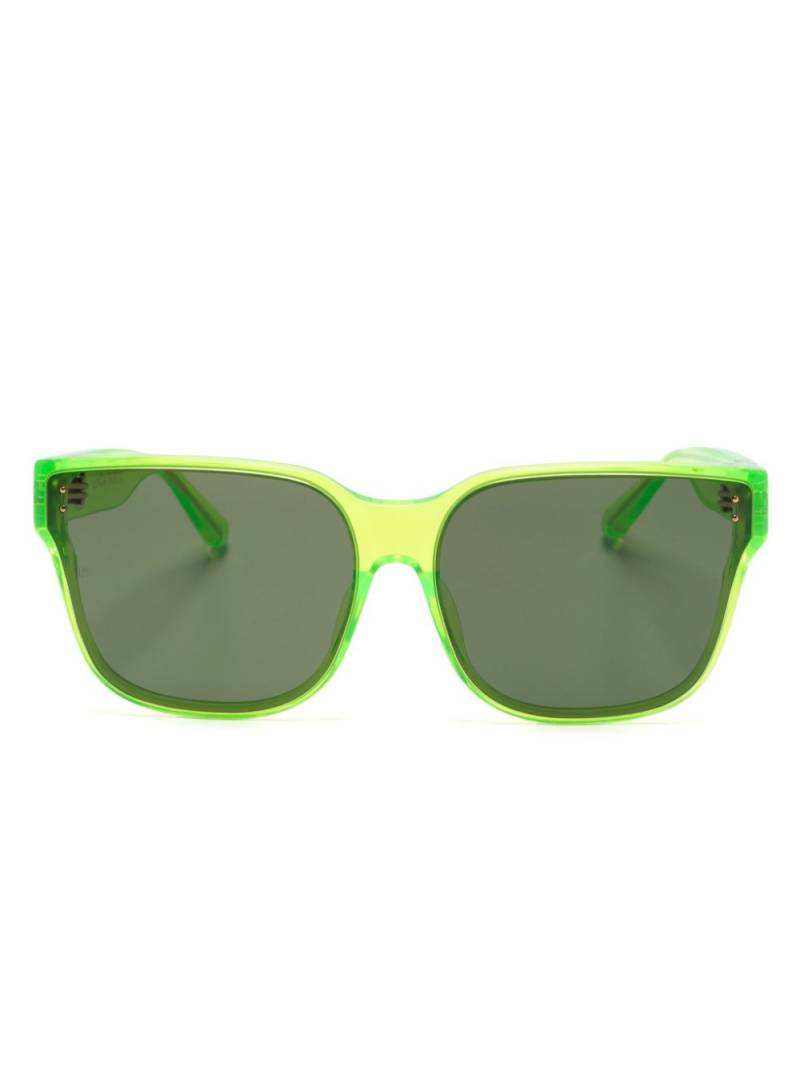 Linda Farrow Rui oversize-frame sunglasses - Green von Linda Farrow