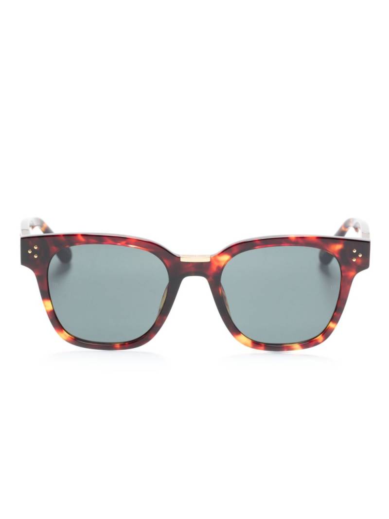 Linda Farrow Sanchez square-frame sunglasses - Brown von Linda Farrow