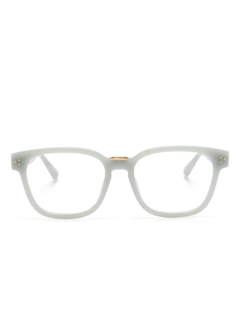 Linda Farrow Steffen square-frame glasses - Grey von Linda Farrow