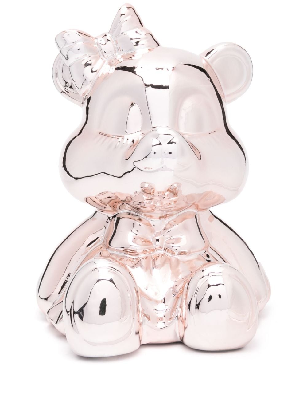 Linda Farrow bear-shaped money box (25cm x 20cm) - Pink von Linda Farrow