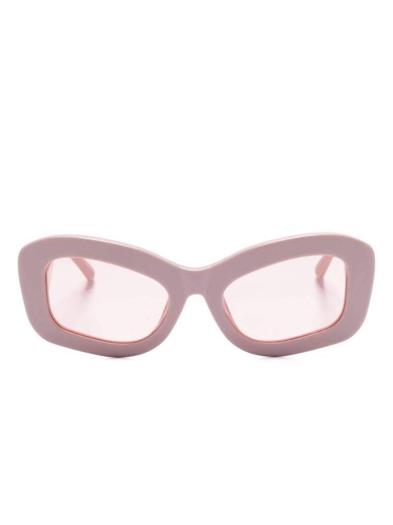 Linda Farrow x Attico Harry sunglasses - Pink von Linda Farrow