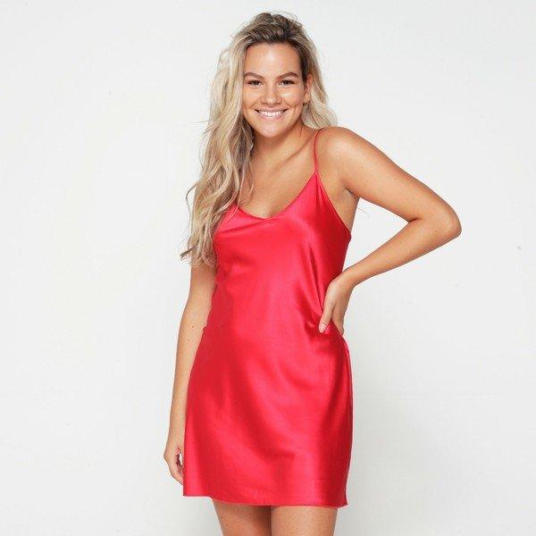 Kleidchen Damen Rot Bunt XL von LingaDore