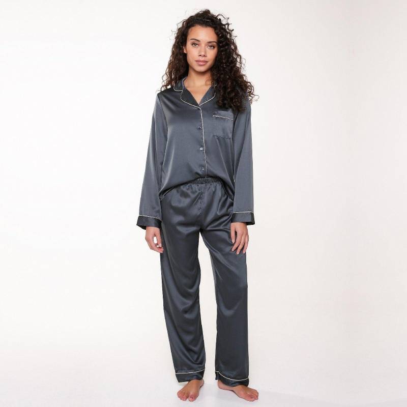 Pyjama Set Damen Blau XL von LingaDore