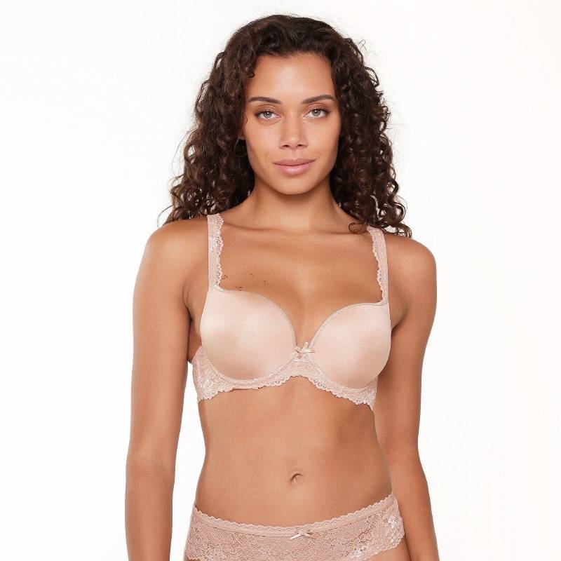 T-shirt Push Up Bh Damen Beige A/85 von LingaDore