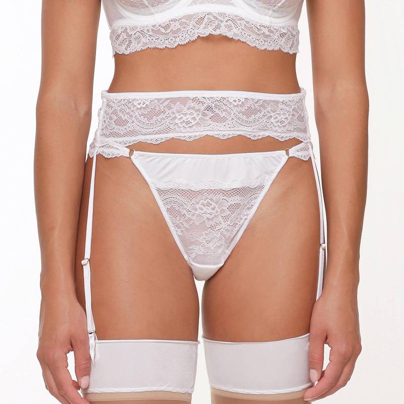 Strumpfgürtel Damen Offwhite M von LingaDore