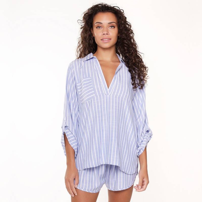 Pyjama-set,ka Damen Hellblau M von LingaDore