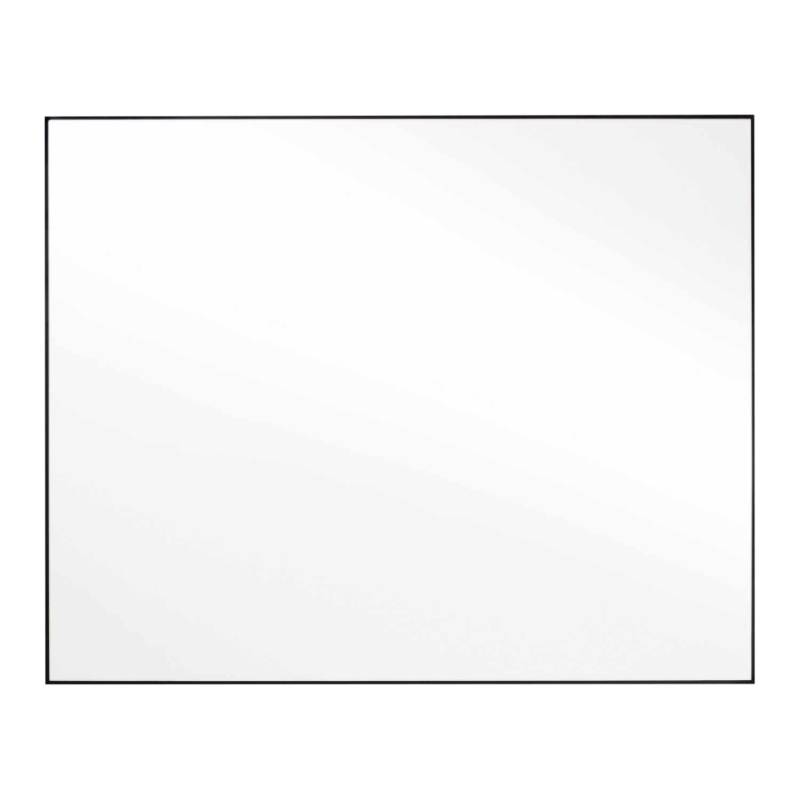 One Whiteboard Schreibtafel, Breite 100,7 cm, Rahmen schwarz von Lintex