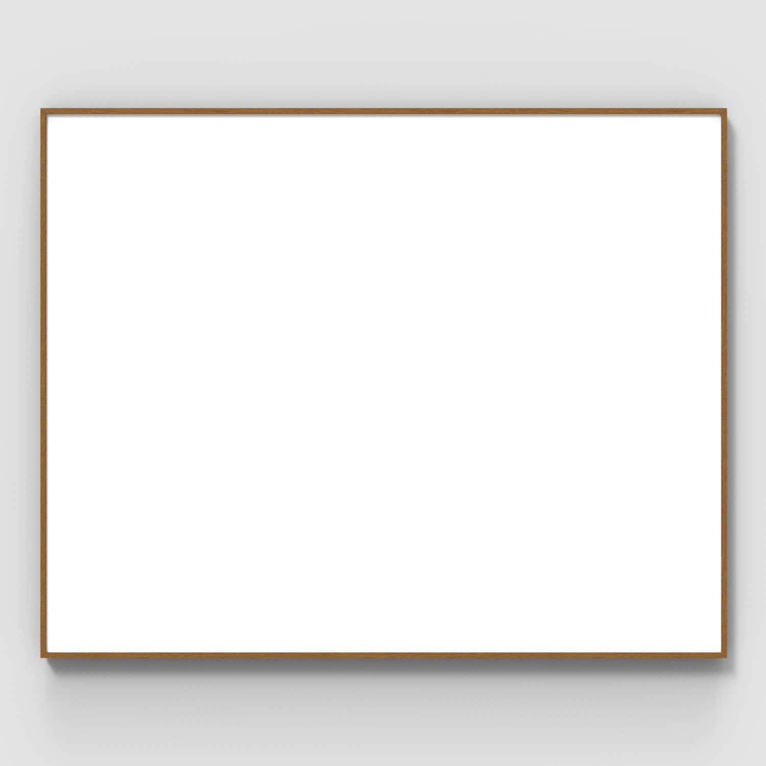 Wood Whiteboard Schreibtafel, Breite 150,8 cm von Lintex