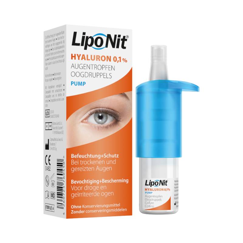 Lipo Nit Hyaluron Augentropfen 0.1% 10ml von Lipo Nit