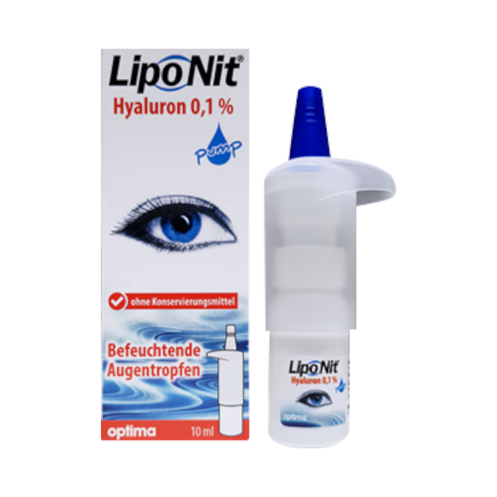 Lipo Nit Augentropfen 0.1% - 10ml Pumpspender von Lipo Nit