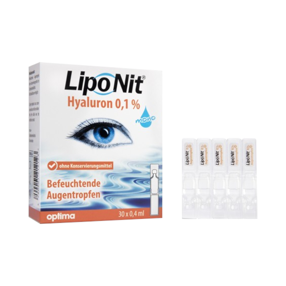 Lipo Nit Augentropfen 0.1% - 30x0.4ml Ampullen von Lipo Nit