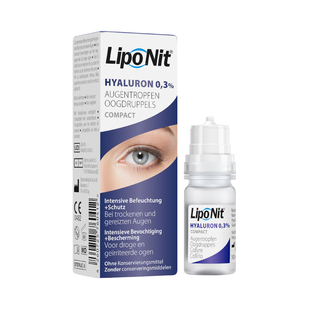 Lipo Nit Augentropfen Gel 0.3% - 10ml Flasche von Lipo Nit