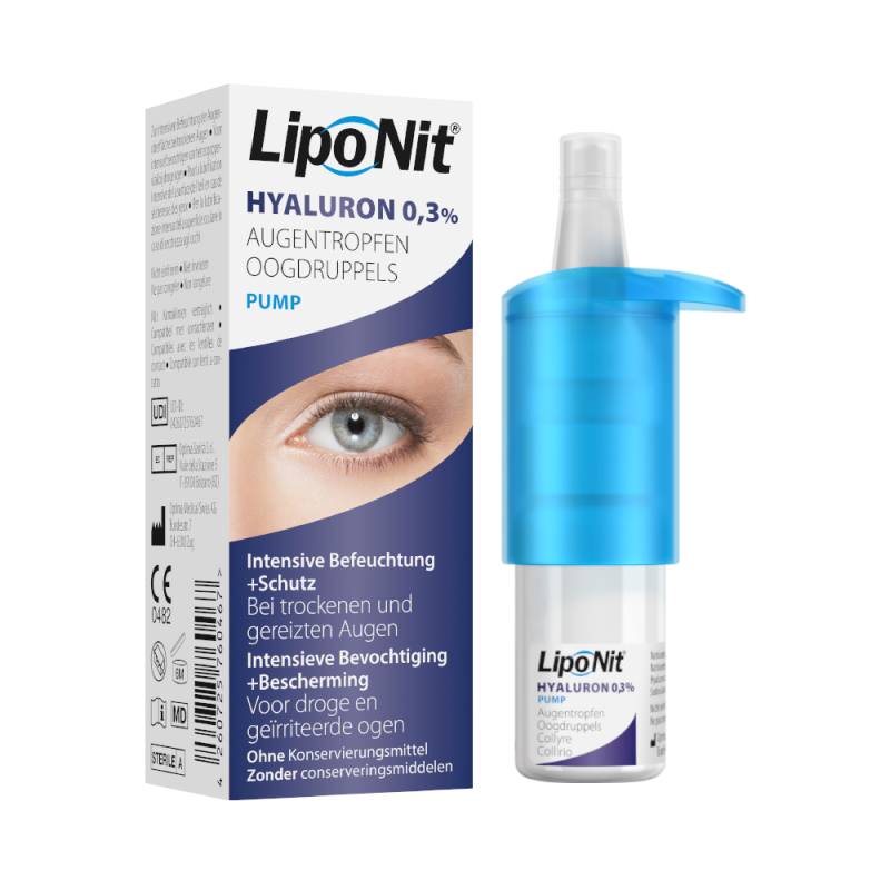 Lipo Nit Augentropfen Gel 0.3% 10ml von Lipo Nit