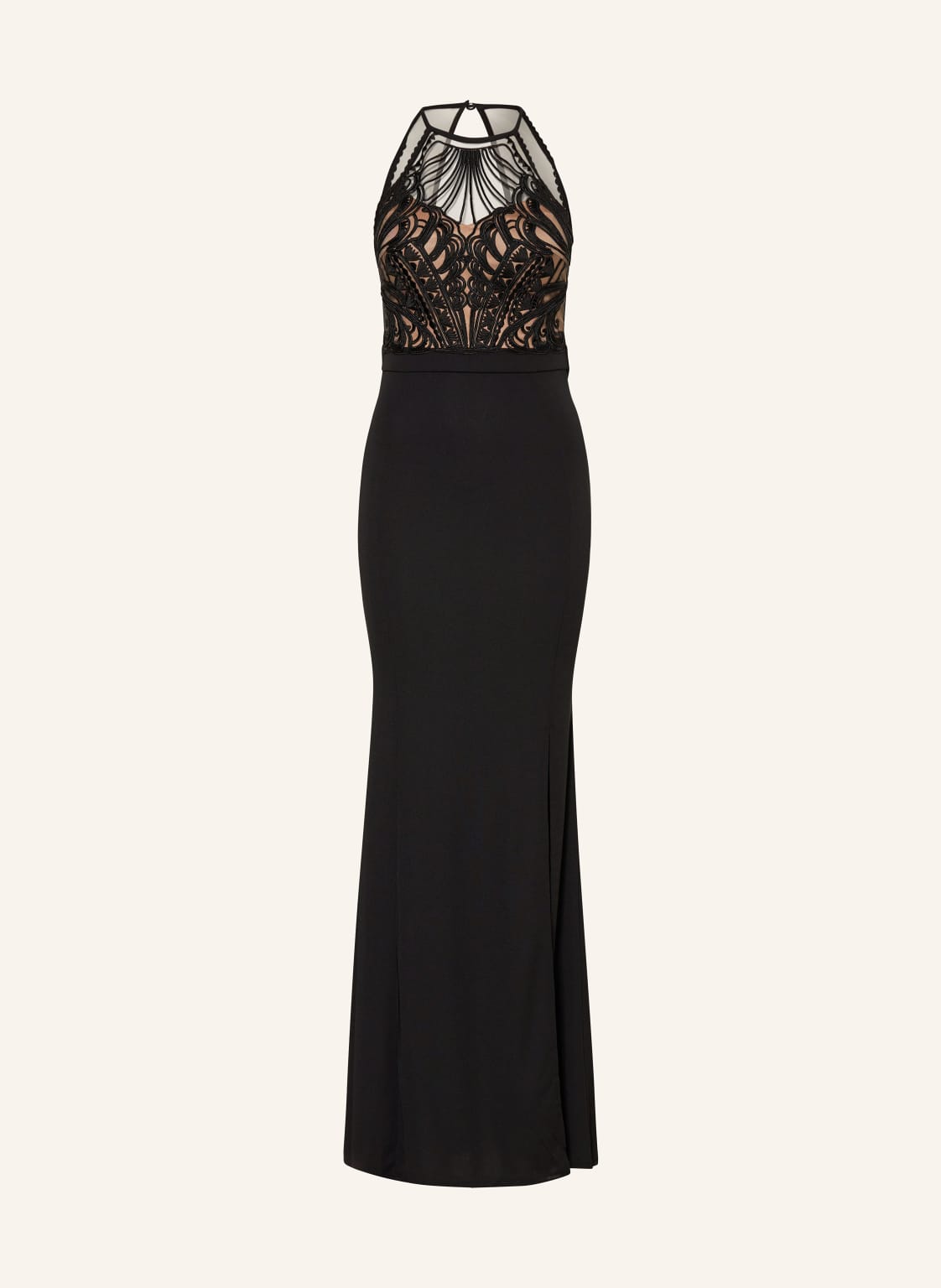 Lipsy Abendkleid Mit Spitze schwarz Lipsy Abendkleid Mit Spitze schwarz von Lipsy