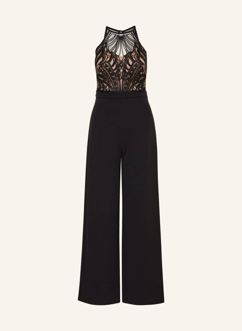 Lipsy Jumpsuit Mit Spitze schwarz von Lipsy