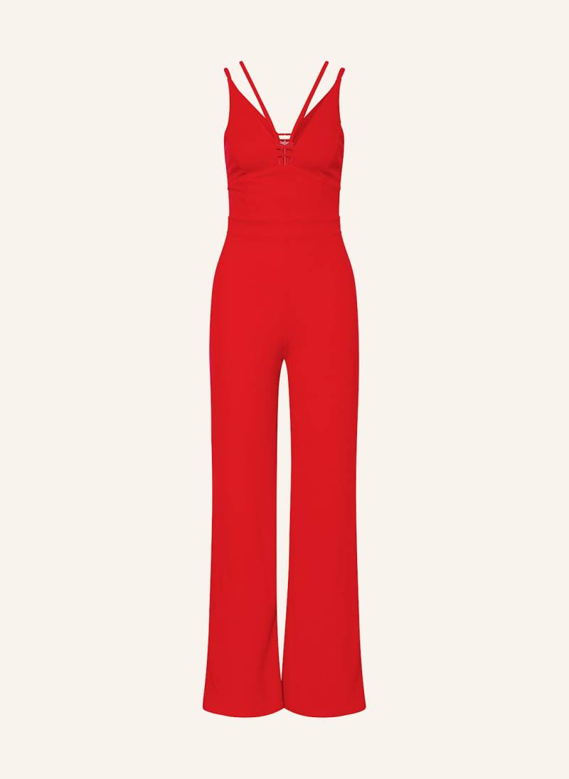 Lipsy Jumpsuit Plunge rot von Lipsy