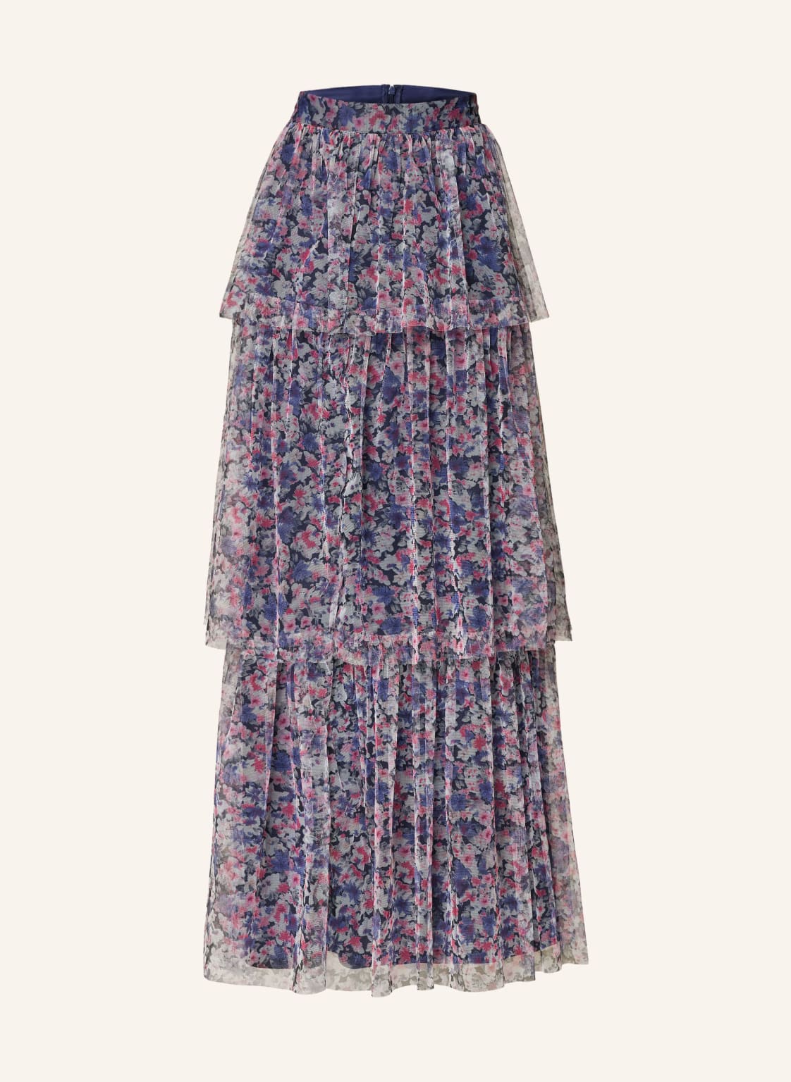 Lipsy Rock Ditsy Aus Mesh Mit Volants rosa Lipsy Rock Ditsy Aus Mesh Mit Volants rosa von Lipsy