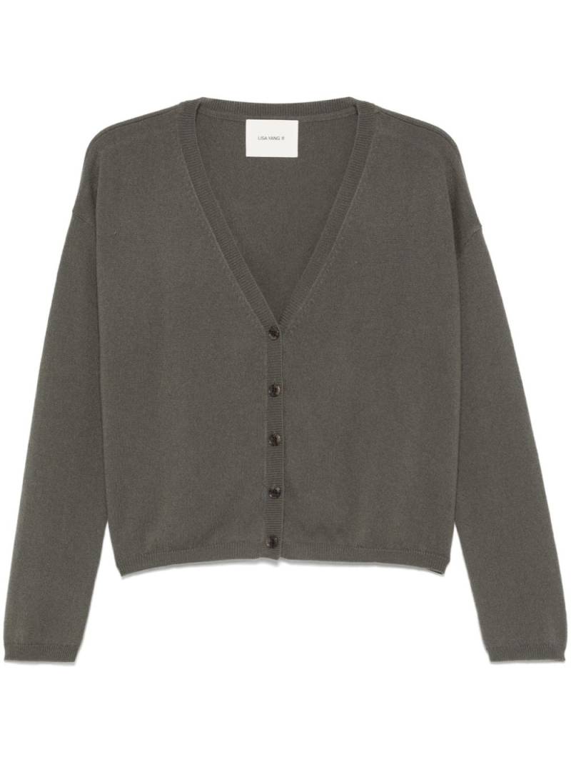 Lisa Yang Abby cardigan - Grey von Lisa Yang