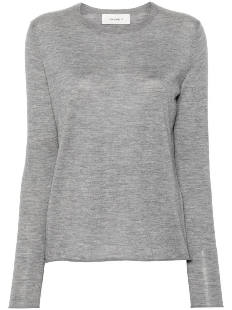 Lisa Yang Alba sweater - Grey von Lisa Yang