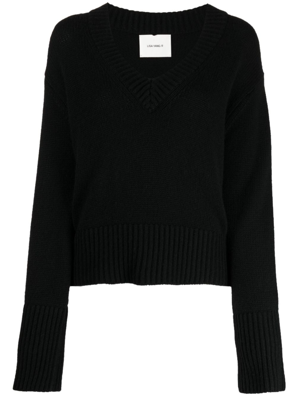 Lisa Yang Aletta cashmere jumper - Black von Lisa Yang